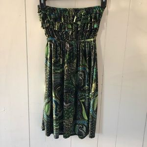 Strapless Summer Dress